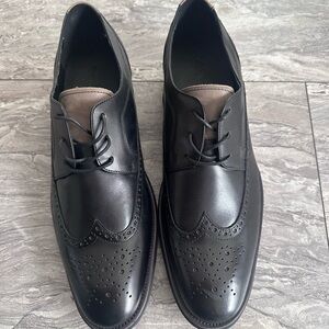 Aldo Classic Men's Black Wingtip Dress Shoes